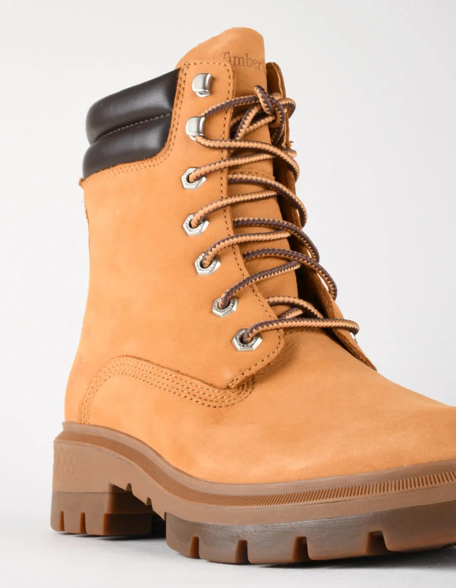 TIMBERLAND Cortina Valley 6 Inch Waterproof Wheat Nubuck
