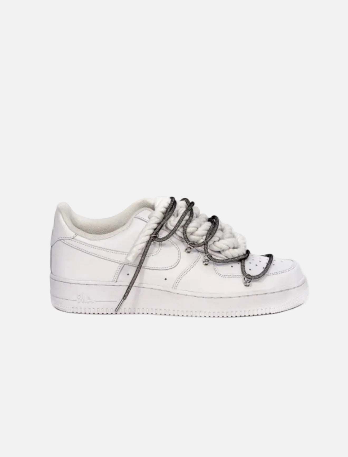 Air Force 1 Overlaces Glitter Black