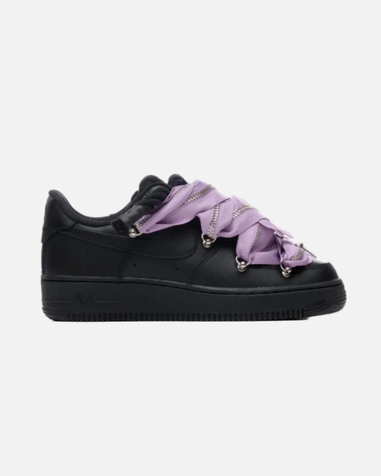 Air Force 1 Black Zip Lilla