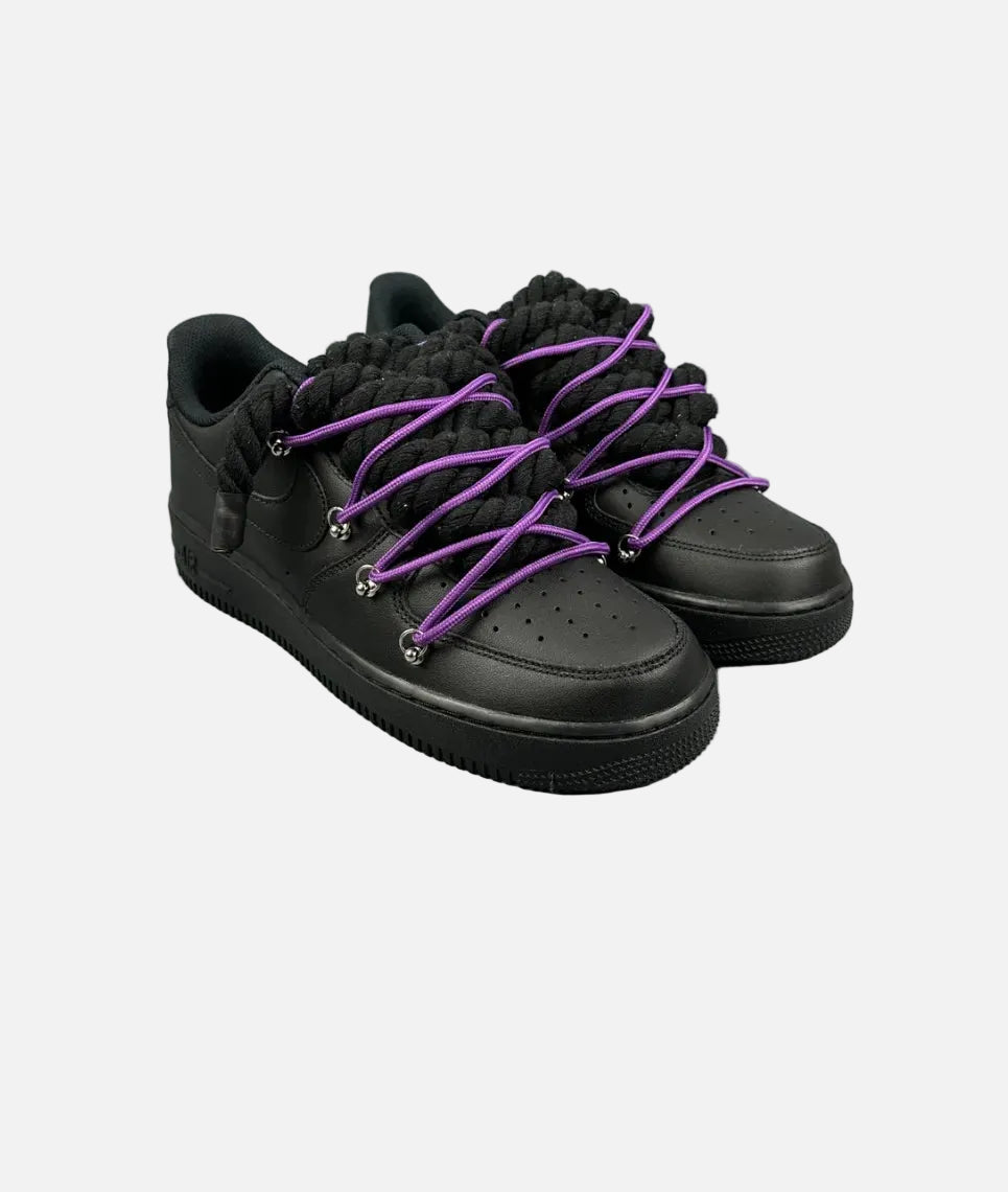 Air Force 1 Overlaces Purple