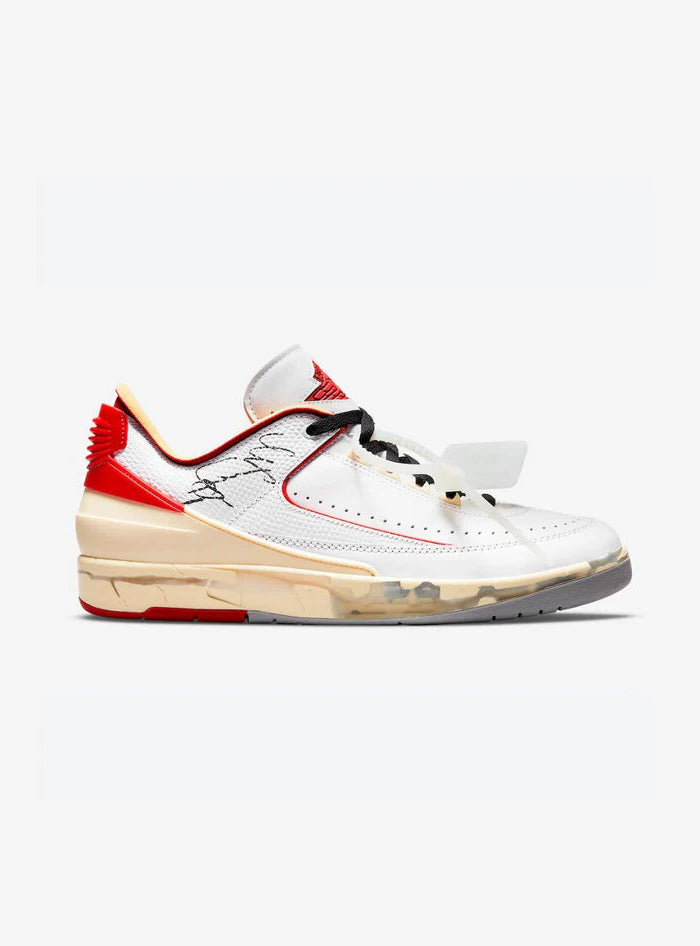 Air Jordan 2 Retro Low SP Off-White White Red