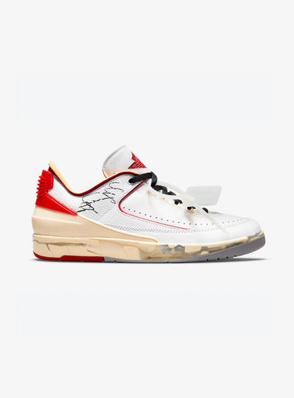 Air Jordan 2 Retro Low SP Off-White White Red
