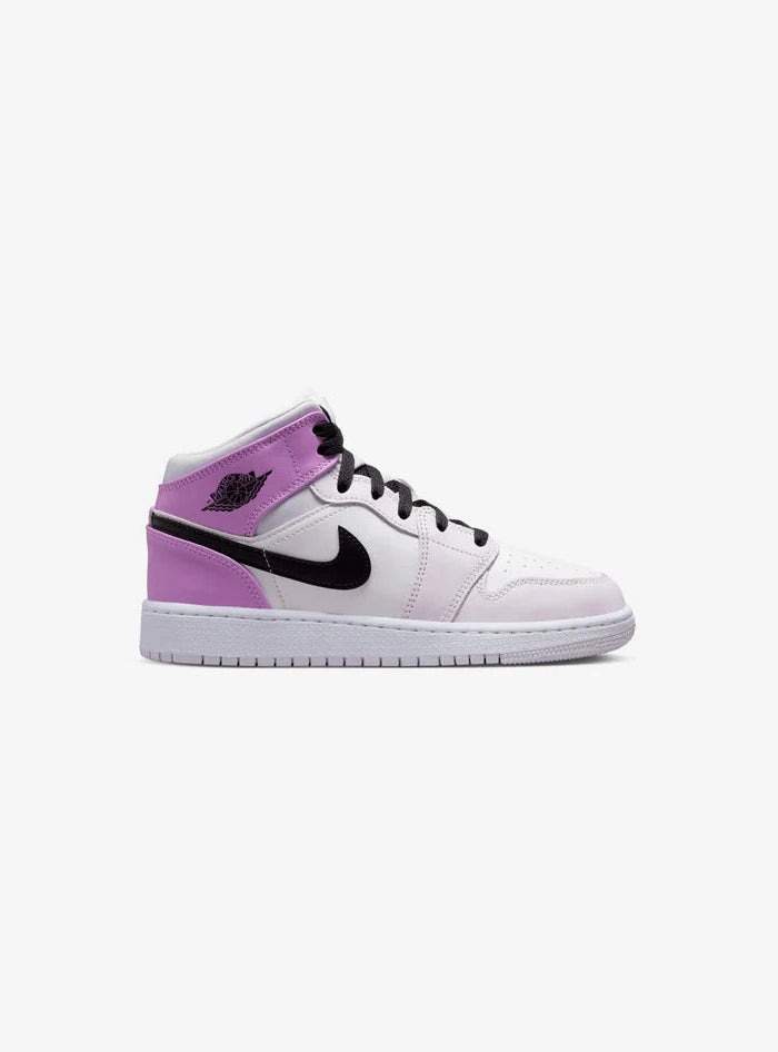 Air Jordan 1 Mid Barely Grape (PS)