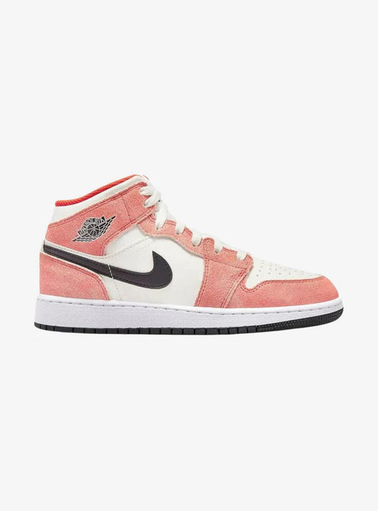 Air Jordan 1 Mid SE Orange Suede