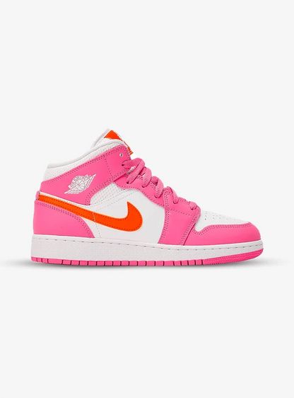 Jordan 1 Mid Pinksicle Safety Orange