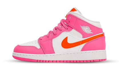 Jordan 1 Mid Pinksicle Safety Orange