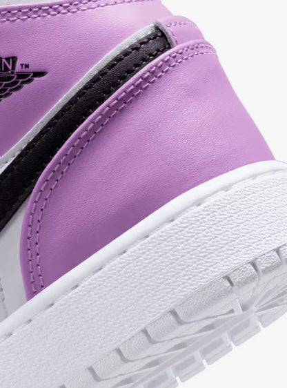 Air Jordan 1 Mid Barely Grape (PS)