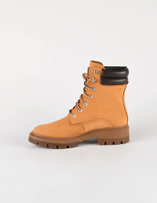 TIMBERLAND Cortina Valley 6 Inch Waterproof Wheat Nubuck