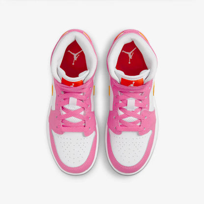 Jordan 1 Mid Pinksicle Safety Orange
