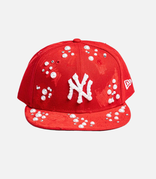 NEW ERA 59CAP CUSTOM RED 3