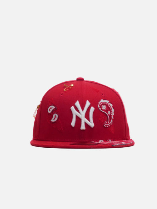 NEW ERA 59CAP CUSTOM RED 4