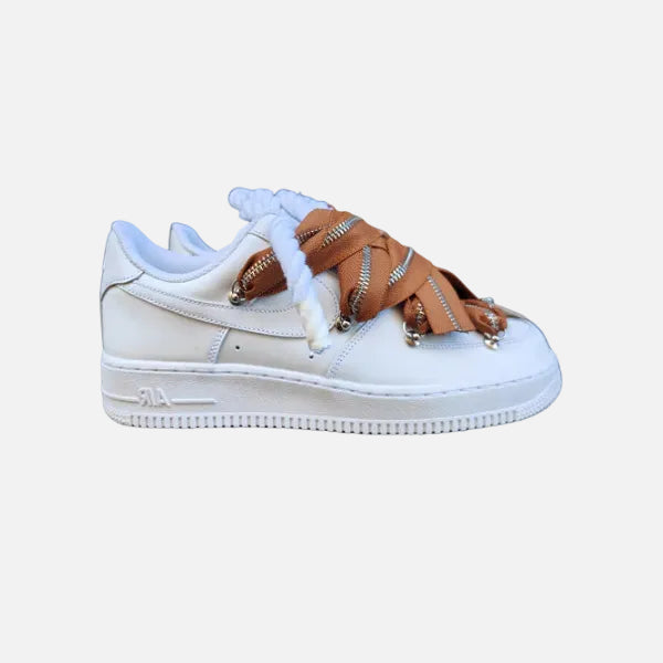 Air Force 1 Zip Brown